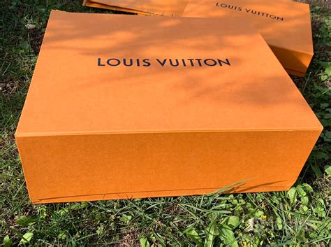 Scatola originale LOUIS VUITTON confezione gift box 40x33x19.